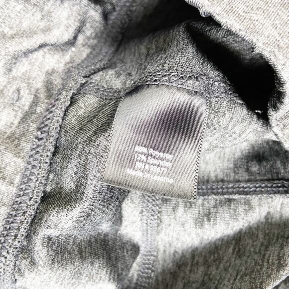 Xersion XXL Plus Womens Dark Gary Marled Athletic Workout Capri Leggings - Picture 7 of 9